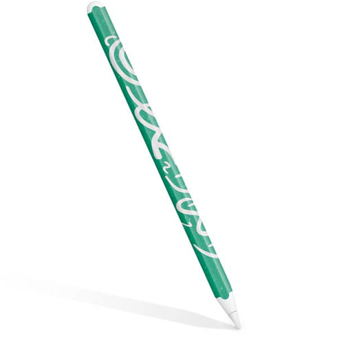 Saudi Arabia Flag Distressed Apple Pencil (2nd Gen 2019) Skin